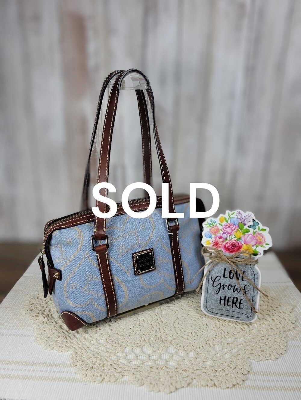 Dooney & Bourke Denim Mini Satchel